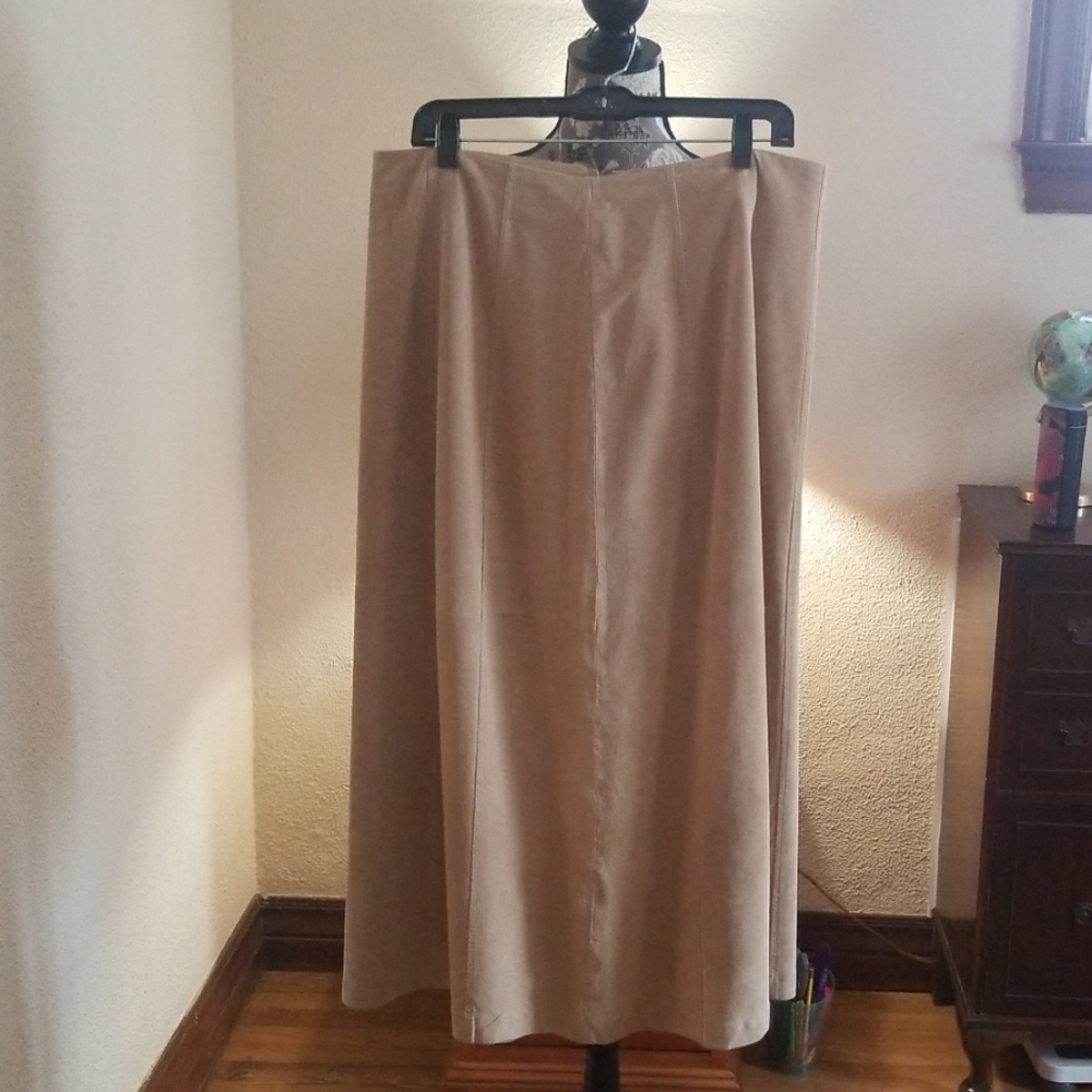 Suede Skirt